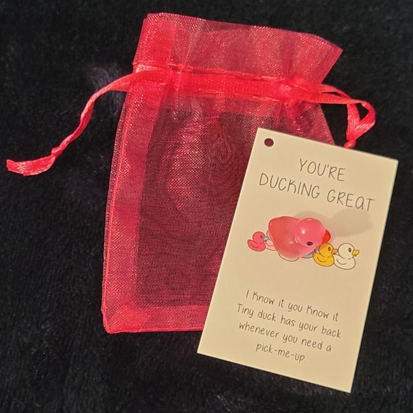 Pocket Hug Pink Duck - Picture 1 of 4